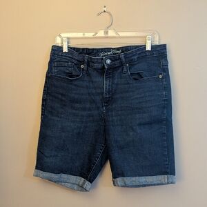 Universal Thread Blue Jean Shorts Classic Cuffed Design